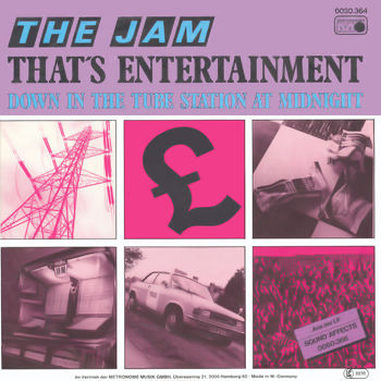 The Jam - That's Entertainment Cover Artwork