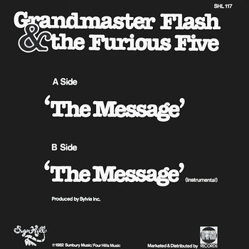 Grandmaster Flash - The Message  Cover Artwork