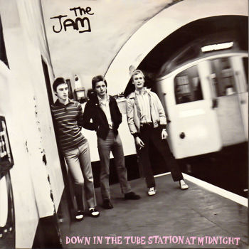 The Jam - Down In The Tube Station At Midnight Cover Artwork