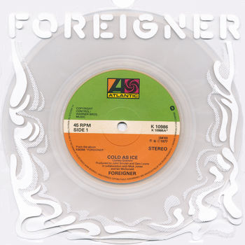 Foreigner - Cold As Ice Cover Artwork