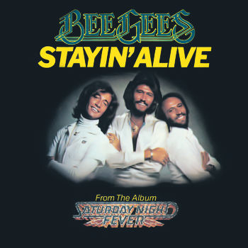 Stayin' Alive single cover